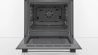 Вградена фурна Bosch HBF134ES1, SER2, 3D HotAir, EcoClean Direct, 66 l, Inox