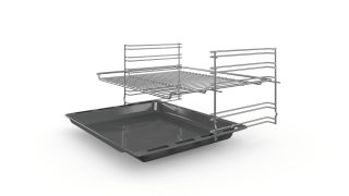 Вградена фурна Bosch HBF154BS0, 3D горещ въздух, EcoClean Direct, 66л