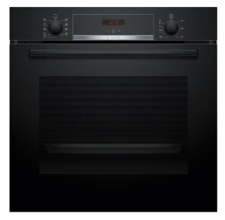 Bosch HBA534EB3 SER4 Вградена фурна, A+, ecoClean back+Hydro, 7 режима на нагряване, водачи на 1 ниво, черна