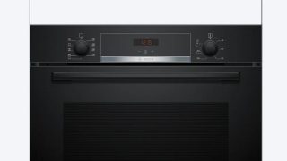 Bosch HBA534EB3 SER4 Вградена фурна, A+, ecoClean back+Hydro, 7 режима на нагряване, водачи на 1 ниво, черна