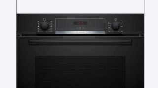 Bosch HQA534EB3 Серия 4 вградена фурна, енергиен клас A+, addSteam, ecoClean back+Hydro, 8 режима на нагряване, 1 ниво водачи, черна