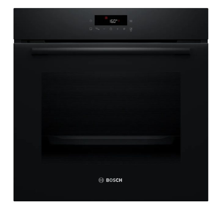 Фурна Bosch HBA572BB4, SER2, енергиен клас A+, Pyro+Hydro, 6 режима на нагряване, AutoPilot 10, пълно сензорно управление, стъклен панел, черен/черен