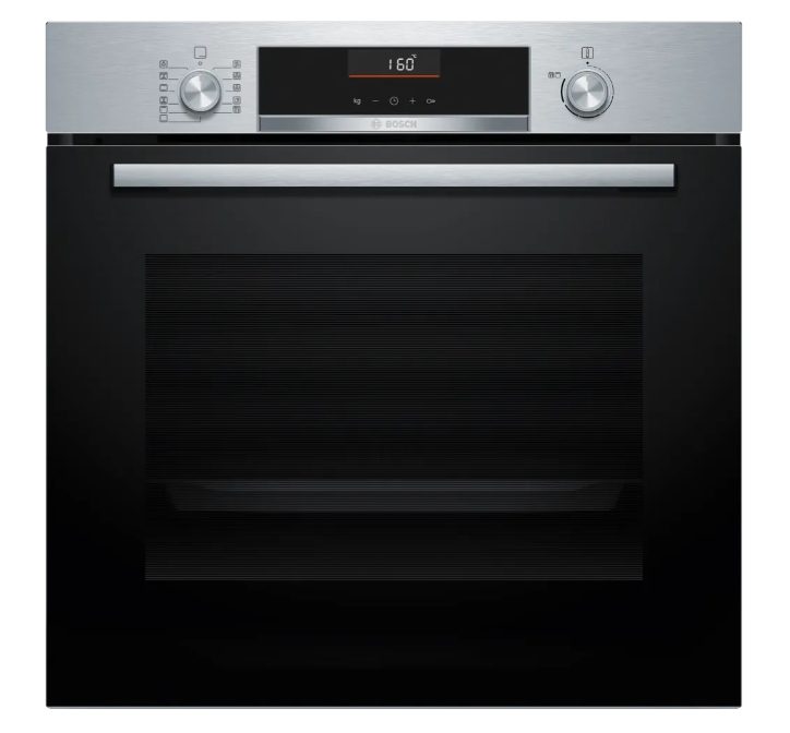 Bosch HBG536ES4 вграждаема фурна, серия 6, енергиен клас A+, EcoClean Direct Plus, 8 начина на нагряване, AutoPilot 10, телескопични водачи на 1 ниво, SoftClose и SoftOpen, Air Fry тава, инокс