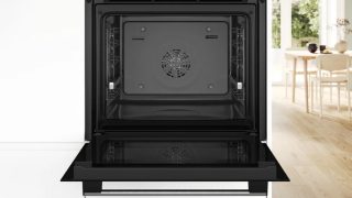 Bosch HBG536ES4 вграждаема фурна, серия 6, енергиен клас A+, EcoClean Direct Plus, 8 начина на нагряване, AutoPilot 10, телескопични водачи на 1 ниво, SoftClose и SoftOpen, Air Fry тава, инокс