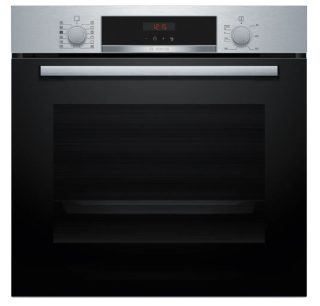 Bosch HQA574ES3 SER4 фурна, A+ addSteam water bowl, Pyro+Hydro, 8 HM, AutoPilot 10, 1 lvl rail, inox