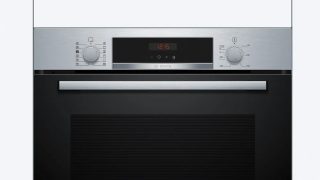 Bosch HQA574ES3 SER4 фурна, A+ addSteam water bowl, Pyro+Hydro, 8 HM, AutoPilot 10, 1 lvl rail, inox