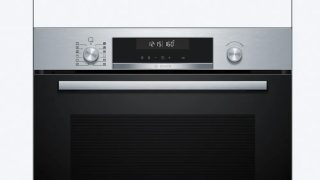 Bosch HBG578ES3 SER6 фурна, A+, Pyro+Hydro, 10 HM, AutoPilot 30, 1 ниво водачи, SoftClose&SoftOpen, тава Air Fry, инокс