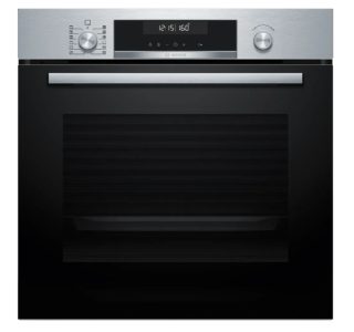 Bosch HBG578ES3 SER6 фурна, A+, Pyro+Hydro, 10 HM, AutoPilot 30, 1 ниво водачи, SoftClose&SoftOpen, тава Air Fry, инокс