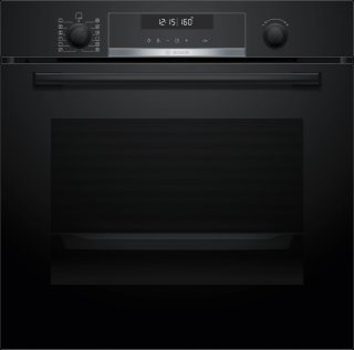 Bosch HBG579EB7 Серия 6 вградена фурна, енергиен клас A+, пиролиза + HydroClean, 71L, TFT дисплей, AutoPilot 40, тава Air Fry, черна