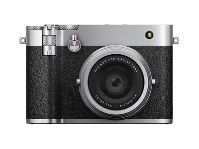 Средноформатен фотоапарат Fujifilm GFX100RF, сребрист
