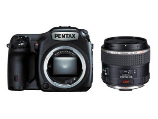 Средноформатен фотоапарат Pentax 645Z DSLR с обектив DFA645 55mm F/2.8