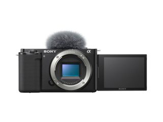 Фотоапарат Sony ZV-E10 тяло за влогинг