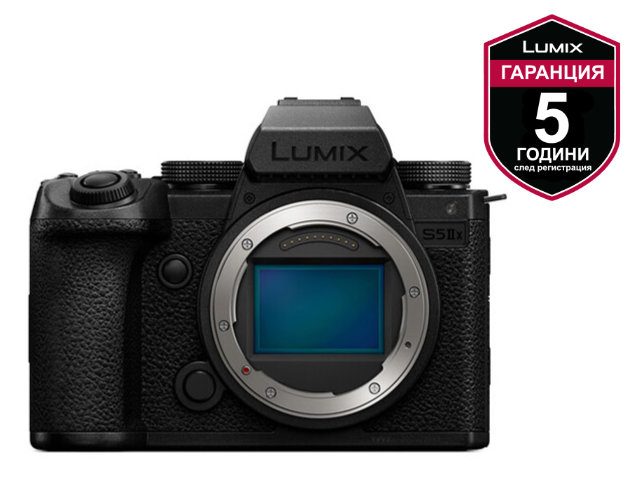 Фотоапарат Panasonic Lumix S5 IIX, тяло