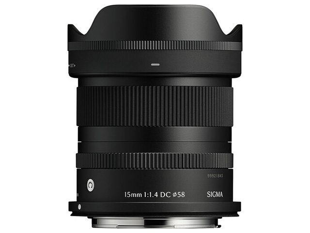 Обектив Sigma 15mm f/1.4 DC II C за Canon RF