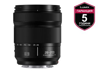 Обектив Panasonic Lumix S 28-200mm f/4-7.1 macro O.I.S.