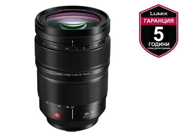 Обектив Panasonic Lumix S PRO 24-70mm f/2.8