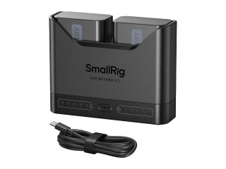 Комплект две батерии NP-FW50 и зарядно устройство SmallRig 5488 Turbo Charging Kit