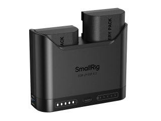 Комплект две батерии LP-E6P и зарядно устройство SmallRig 5485 Turbo Charging Kit