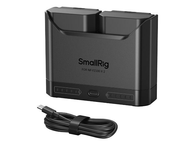 Комплект две батерии NP-FZ100 и зарядно устройство SmallRig 5483 Turbo Charging Kit