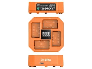 Зарядно за четири батерии SmallRig 4839 NP-FZ100 4-Channel Camera Battery Charger