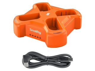 Зарядно за четири батерии SmallRig 4838 LP-E6NH 4-Channel Camera Battery Charger