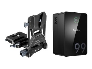 Батерия SmallRig 4292 VB99 Mini Pro V-Mount в комплект със система за монтаж 4064 Compact V-Mount