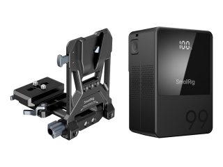 Батерия SmallRig 3580 VB99 Mini V-Mount в комплект със система за монтаж 4064 Compact V-Mount