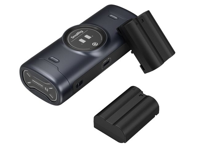 Комплект преносимо зарядно и две батерии SmallRig 5697 еквивалент на Nikon EN-EL15c