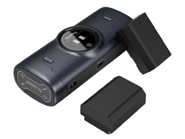 Комплект преносимо зарядно и две батерии SmallRig 5696 еквивалент на Sony NP-FZ100