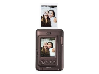 Фотоапарат за моментални снимки Fujifilm instax mini LiPlay, deep bronze