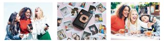 Фотоапарат за моментални снимки Fujifilm instax mini LiPlay, misty white