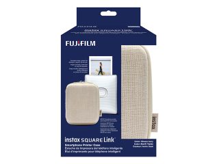 Калъф за принтер Fujifilm Instax Square Link, Woven Ivory