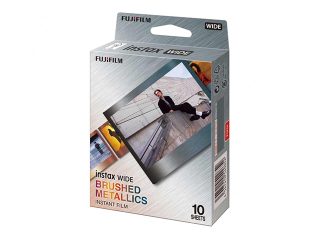 Хартия за моментално проявяване Fujifilm Instax Wide Brushed metallics