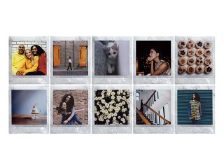Хартия за моментално проявяване Fujifilm Instax Square White Marble