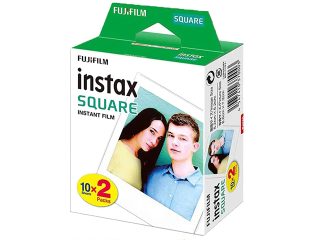 Хартия за моментално проявяване Fujifilm Instax Square 2x10 броя