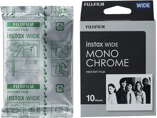 Хартия за моментално проявяване Fujifilm Instax Wide Monochrome