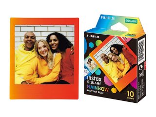 Хартия за моментално проявяване Fujifilm Instax Square Rainbow