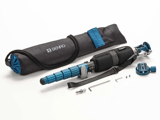 Карбонов монопод Benro SupaDupa MSD46C72 с монтирана тилт глава
