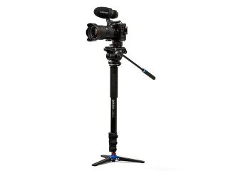 Алуминев видео монопод Benro A48FDS4PRO с глава