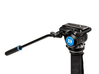 Алуминев видео монопод Benro A48FDS4PRO с глава
