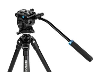 Видео монопод Benro Connect MCT28AFS2PRO, Алуминев, С глава