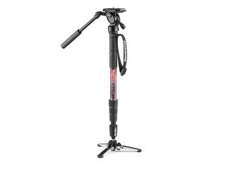 Видео монопод Manfrotto Element MII aлуминиев с флуидна глава MVH400