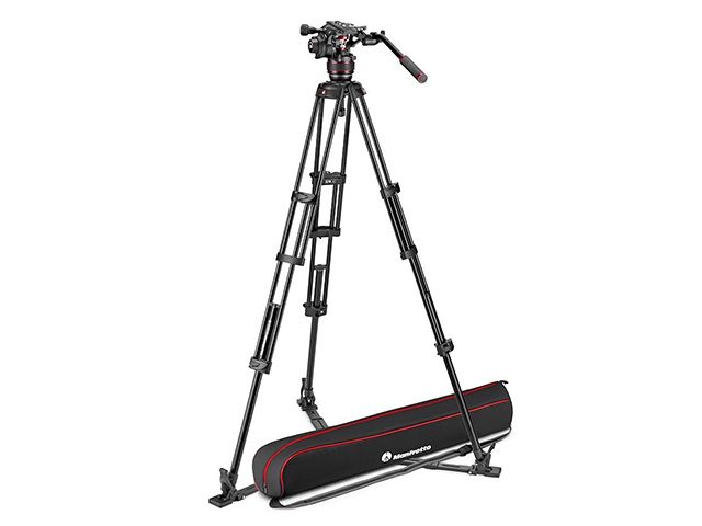Видео статив с подов паяк Manfrotto Nitrotech 608/ Alu Twin GS