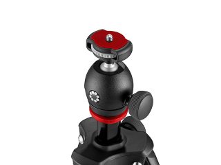 Статив Joby Compact Light в комплект с вградена ябълковидна глава, черен