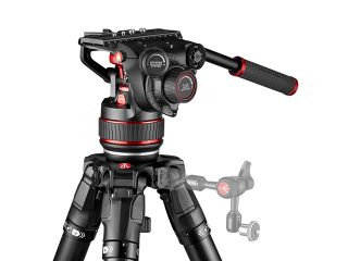 Видео статив Manfrotto Nitrotech 612 с бързо разпъващи карбонови крака 635