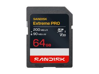 Карта памет SanDisk Extreme PRO, SD, UHS-I, SDXC, V30, 64GB