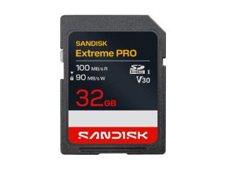 Карта памет SanDisk Extreme PRO, SD, UHS-I, SDHC, V30, 32GB