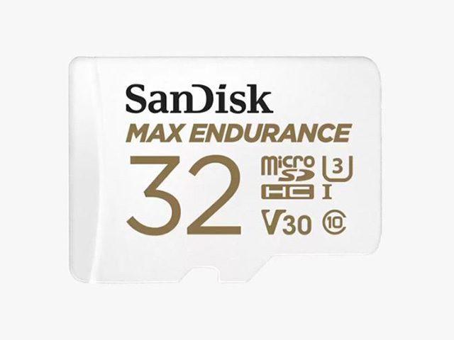 Карта памет за домашни охранителни камери и видеорегистратори SanDisk Max Endurance, 32GB