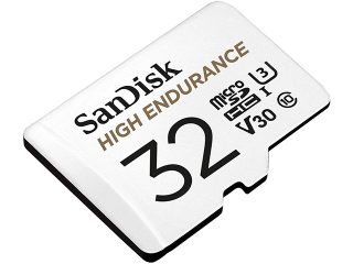 Карта памет SanDisk 32GB High Endurance Video microSDHC Card with Adapter for Dash cam and Home