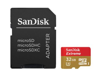 Карта памет SanDisk Extreme microSDHC 32GB card 100MB/s UHS-1 V-30 U3 667х
